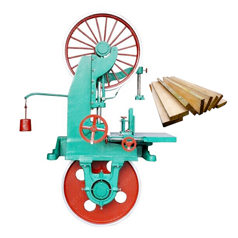 Ленточная пила вертикальная с деревянной кареткой защитным щитком