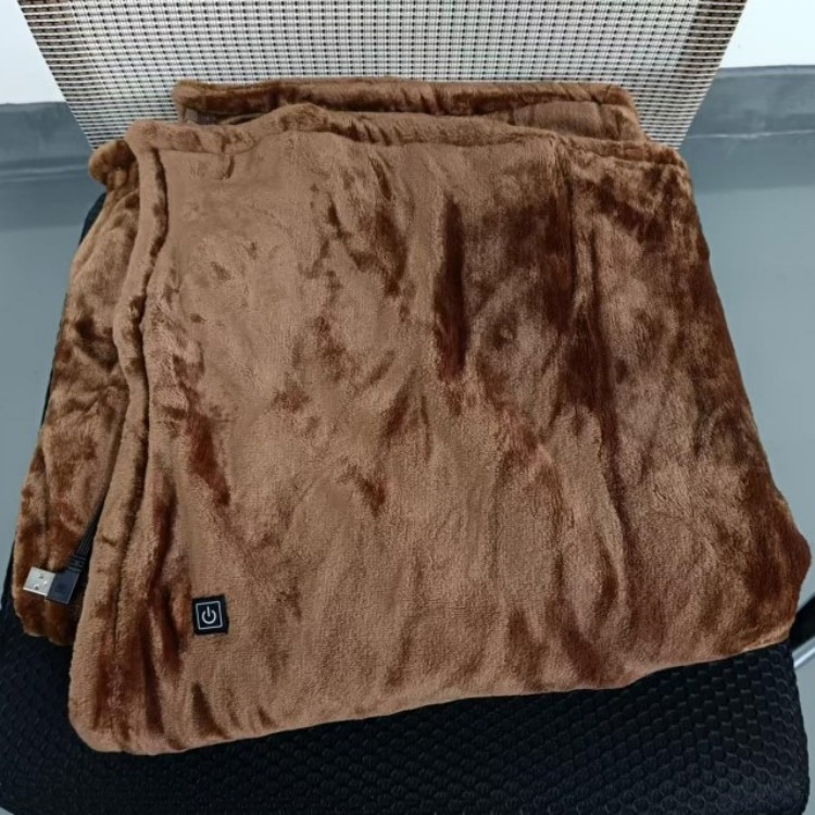 Electrical Warm Blanket 80X150cm Blanket Fleece Heated Under Blanket
