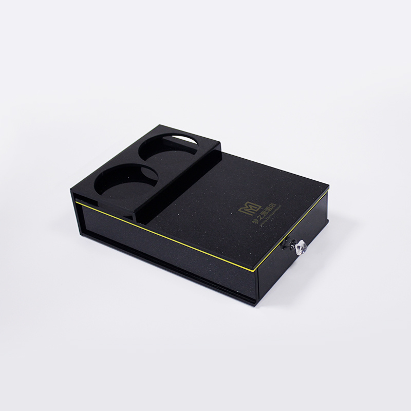 Acrylic Hotel Bathroom Mouthwash Cup Amenities Box Tray