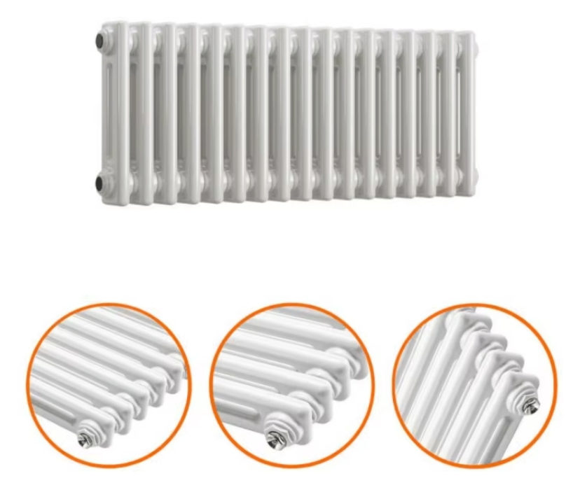 Factory Supplier Designer Steel Four-Column Radiators Horizontal Radiators Tubular Water Heat Radiator