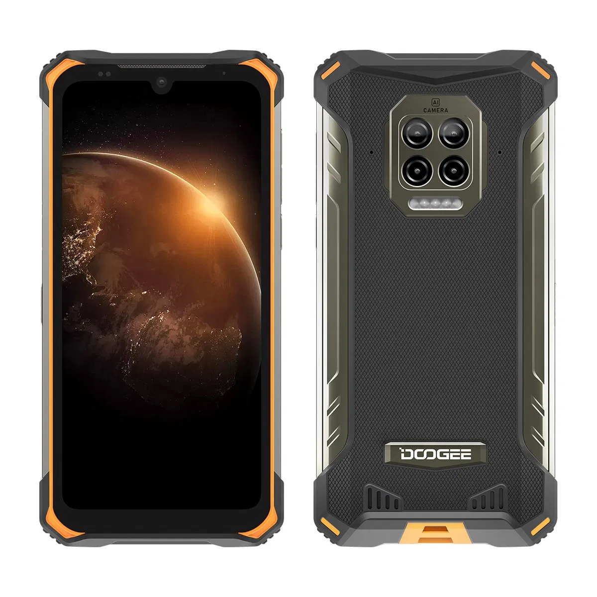 Ready in Stock Doogee S86 6.1inch 6GB+128GB 8500 Big Battery Waterproof Face Unlock Android Rugged Phone Smartphone