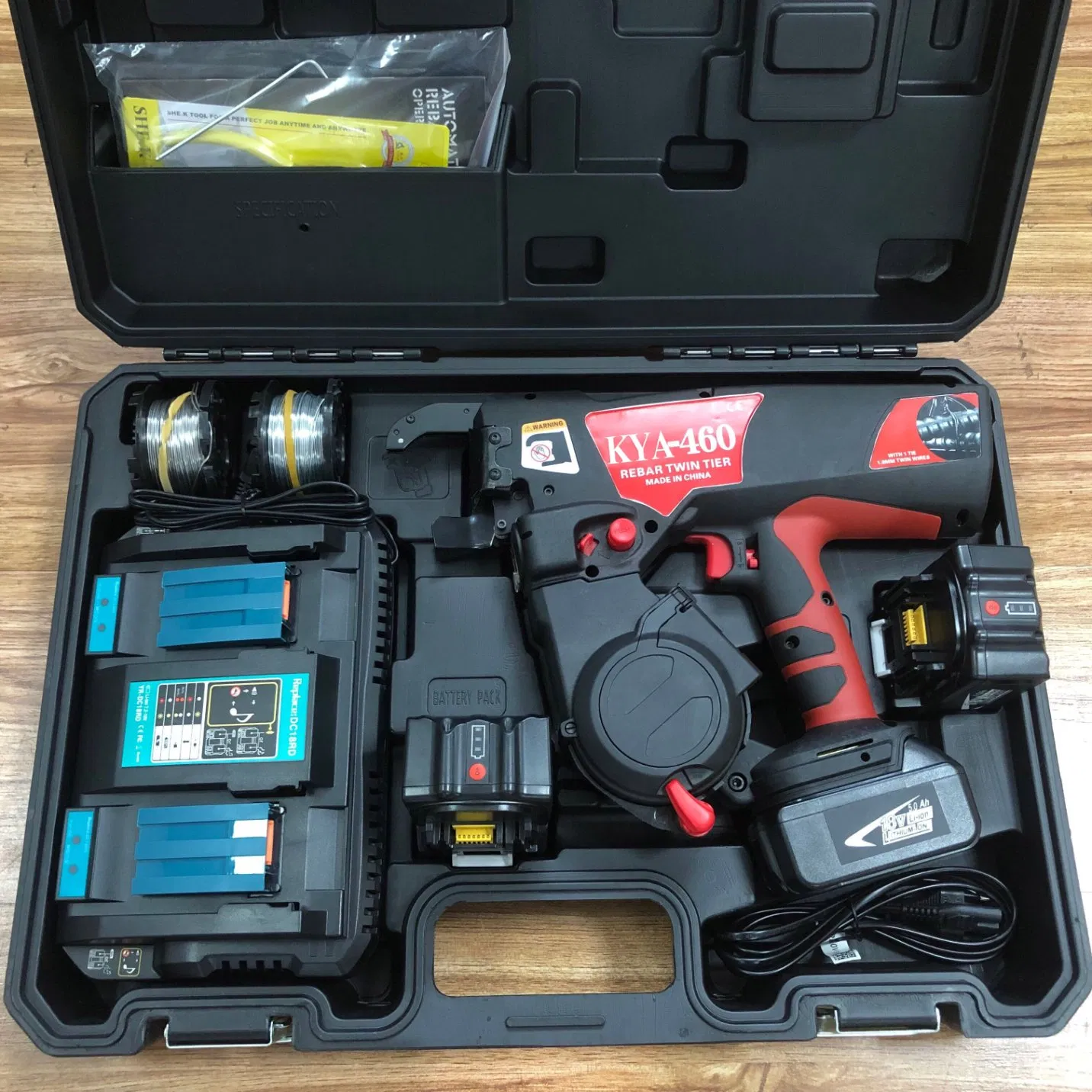 Kya-460 Rebar Tier Construction Tool for Concrete Floor Building Project