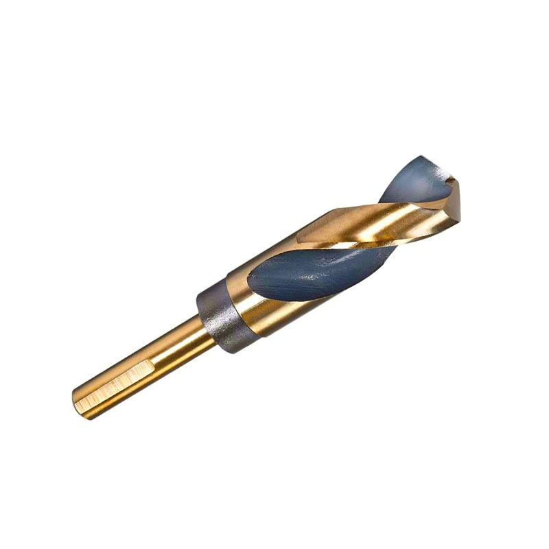 Titanium & Nitride Coated Reduced Shank 25mm Cutting Edge Twist Drill Bit