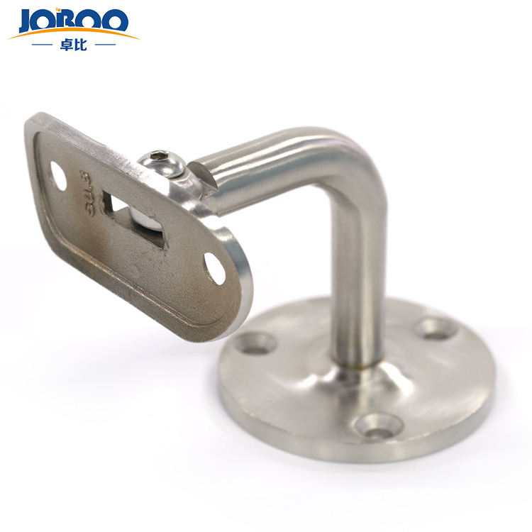 Staircase Glass Hardware Accessories Stainless Steel Adjustable Handrail Bracket