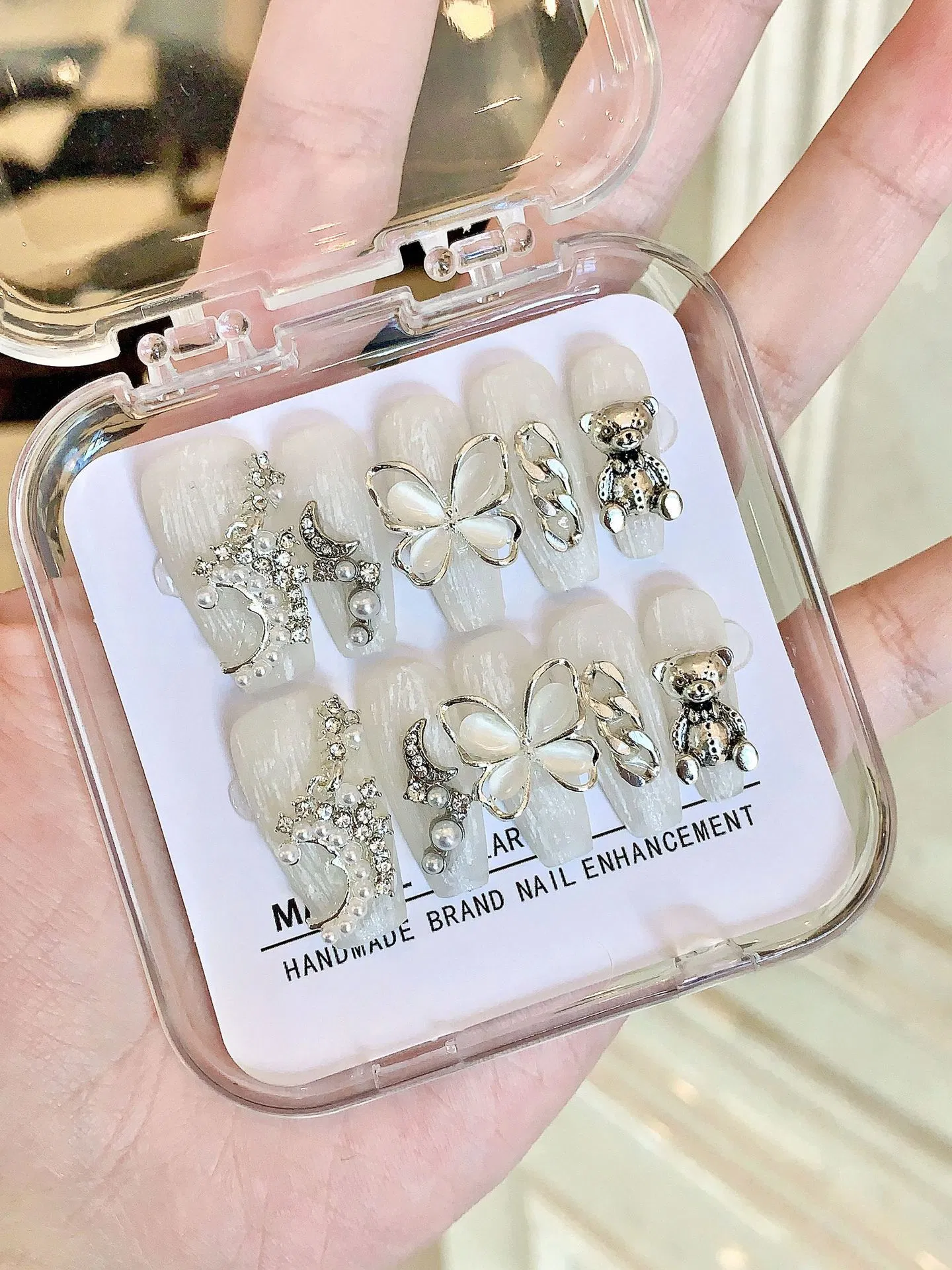 OEM Private Label Wholesale Artificial Fingernails Press on Nails Full Cover Finger Nails