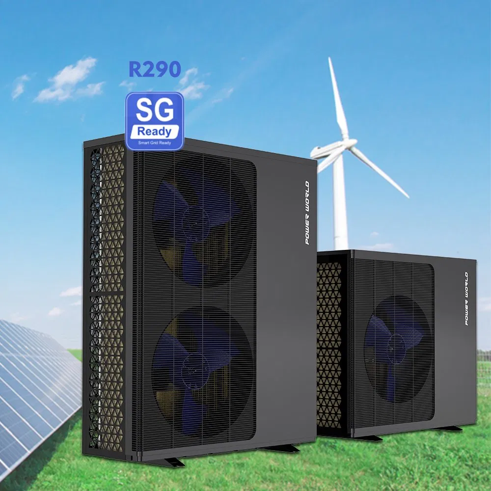 75c Hot Water High Temperature Reversible 20kw Inverter Heat Pump