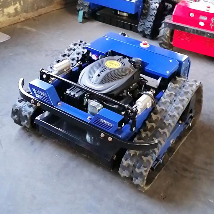 CE Certified 550mm 800mm Remote Control Crawler Electric Intelligent Snow Clearing Robot Lawn Mower Manufacturer with Good Price