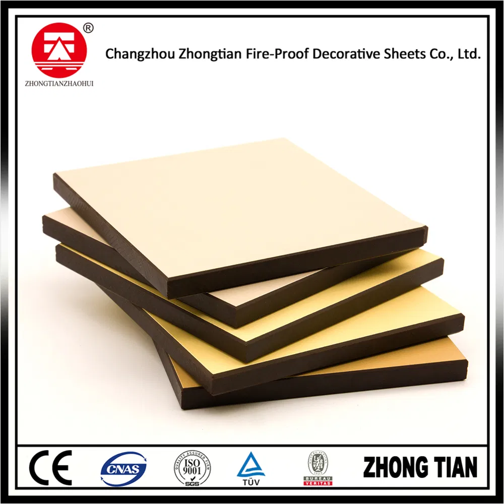 High Quality Formica Sheets Phenolic Panel Compact 1220*2440*12mm Laminate Board HPL for Office Decoration/Toilet Cubicle Partitions