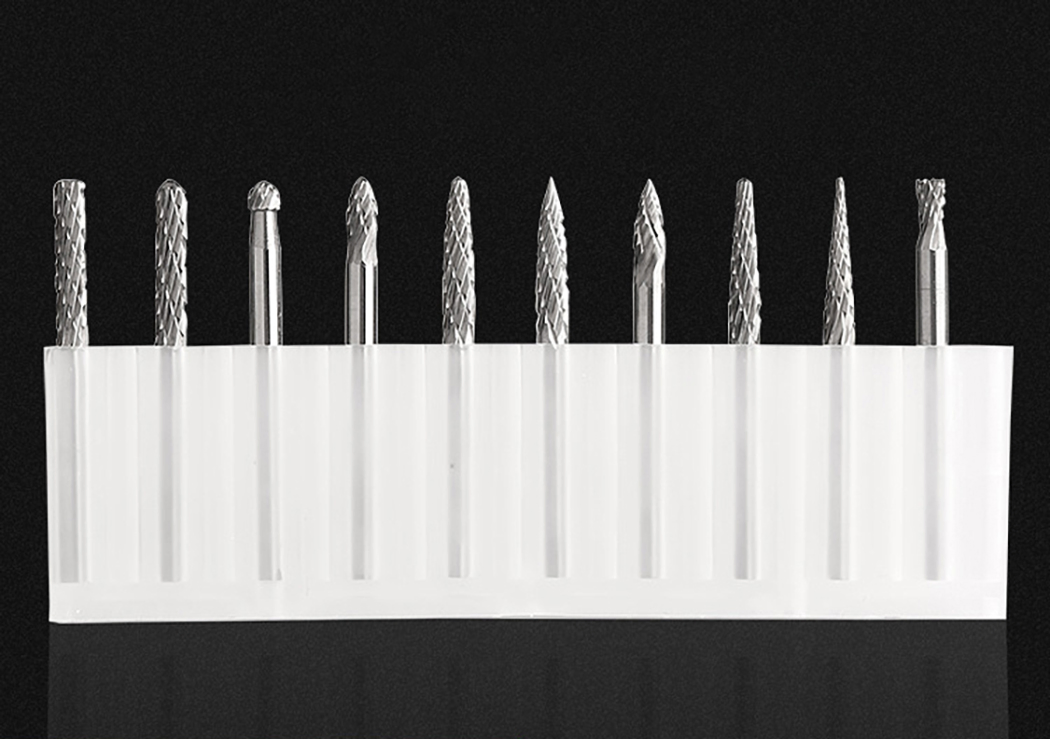 20PCS Carbide Rotary Burr Set with 3mm Shank Industrial Grade