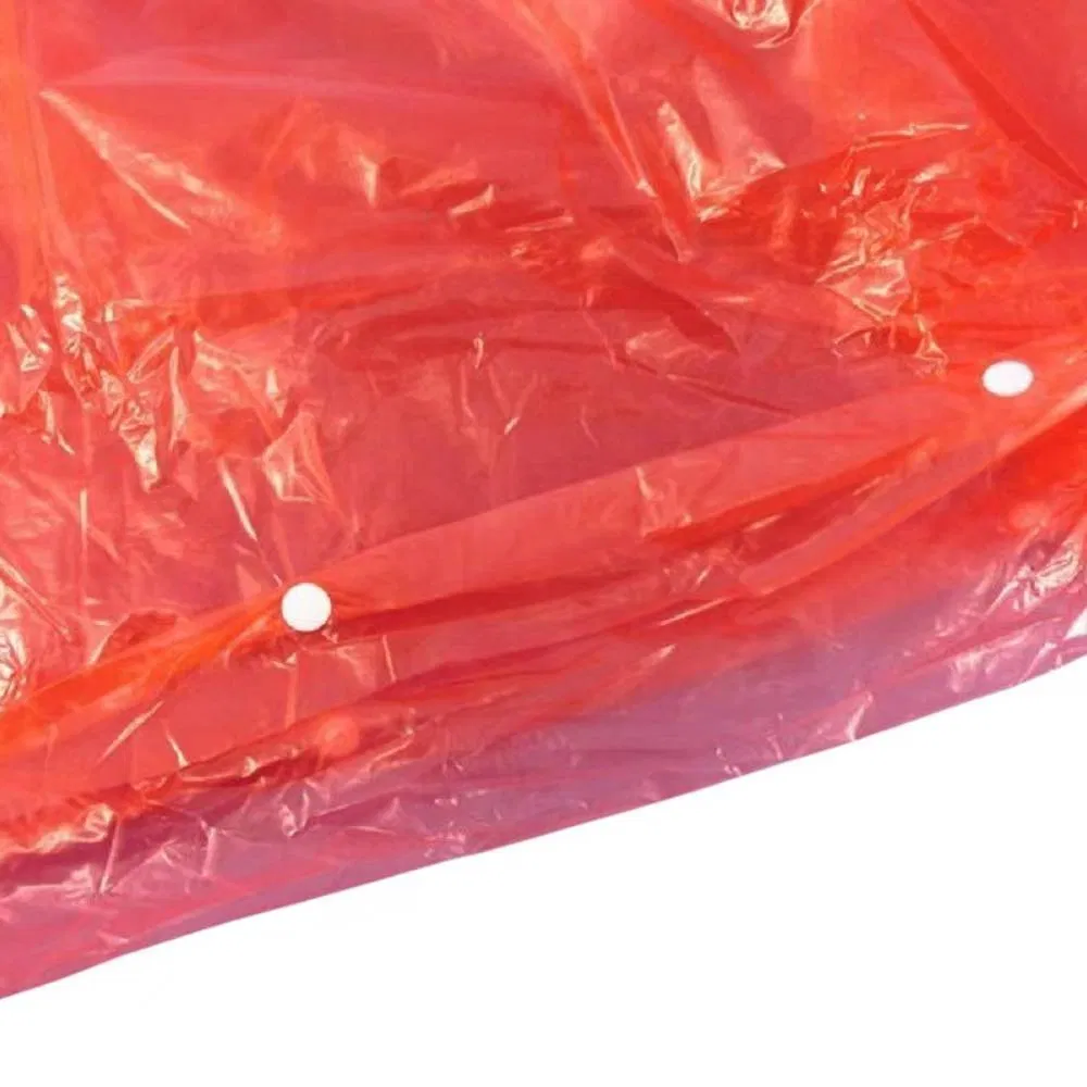 Disposable Pocket Raincoat Adult Emergency Waterproof Hood for Camping Hiking Travel, Unisex Extra Thick Disposable Emergency Waterproof Rain Coat Wyz17222"