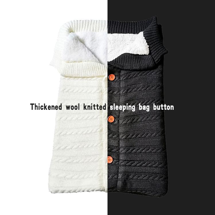 Wholesale Cotton Knitted Newborn Baby Swaddle Wrap Blanket