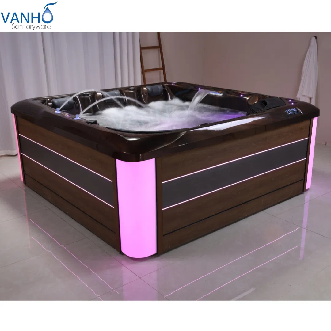 Современный уличный спа-бассейн Vanho с гидромассажем