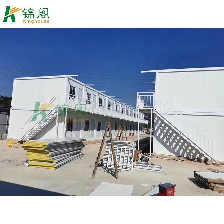 Quick-Assembly Detachable Container House for Workers and Offices