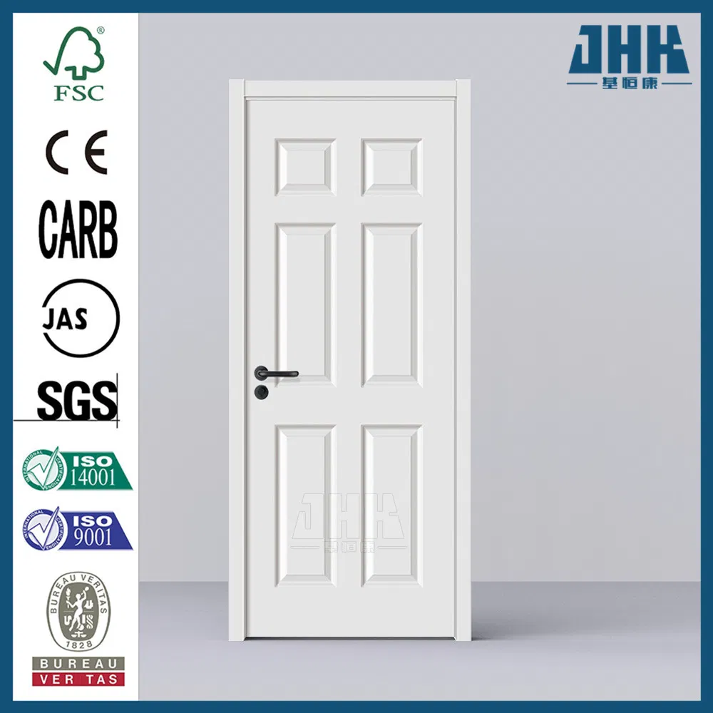 Jhk Honeycomb Paper MDF Panel White Primer Door