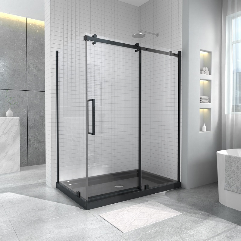 1220X813X95mm Right Double Threshold Rectangle Waterproof Acrylic Shower Base