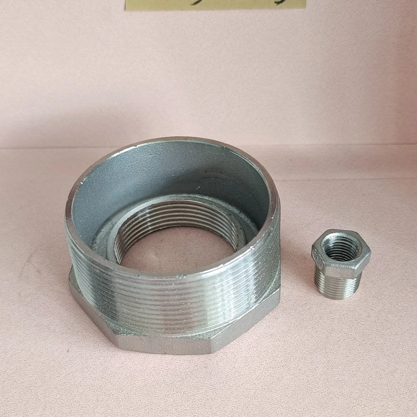 Popular Casting Stainless Steel 304/316 Threaded Bushing Fabrication