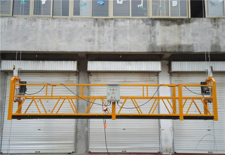 Electric Hanging Basket for High-Altitude Work in Construction Engineering