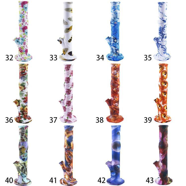Multi-Color Wholesale Factory Simple Shape Silicone Smoking Pipe