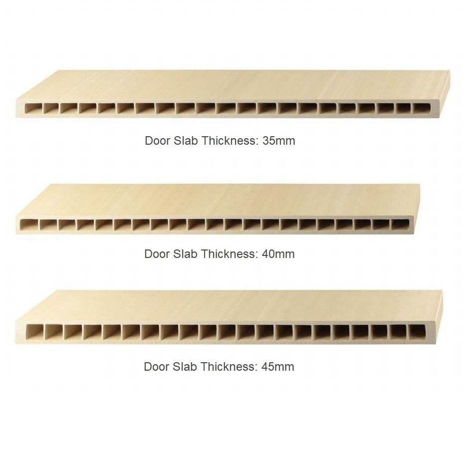 China Supplier Wholesale Price House Hotel Interior Water Proof Flush WPC Door for Apartment Room Bedroom Villas Luxury