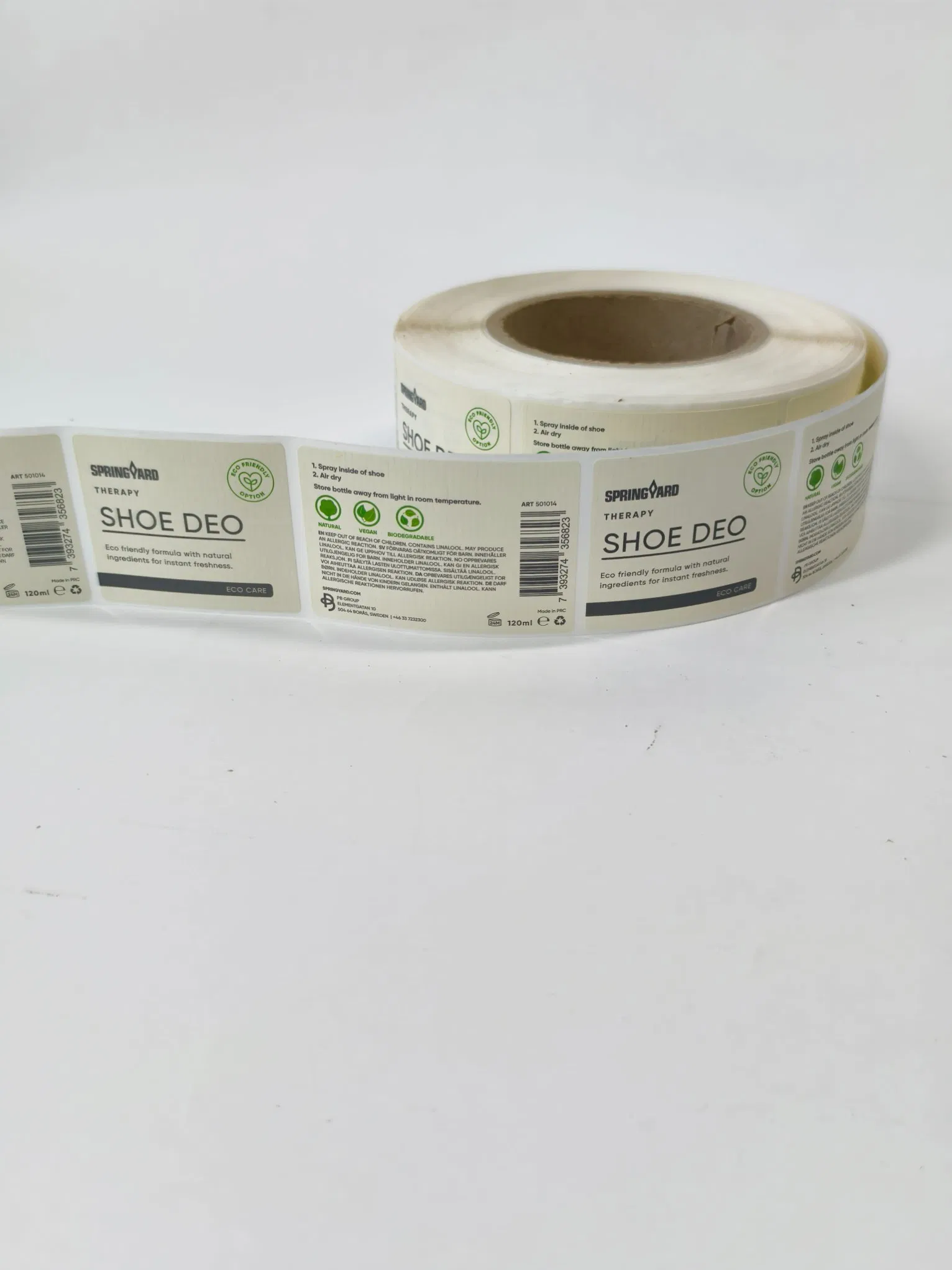 China Custom PVC Vinyl Paper Self Adhesive Laser Label Logo Sticker Printing