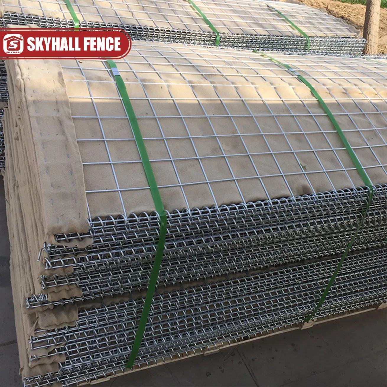 Heavy Duty Welded Gabion Bastion Barrier Defensive Barrier for Protection