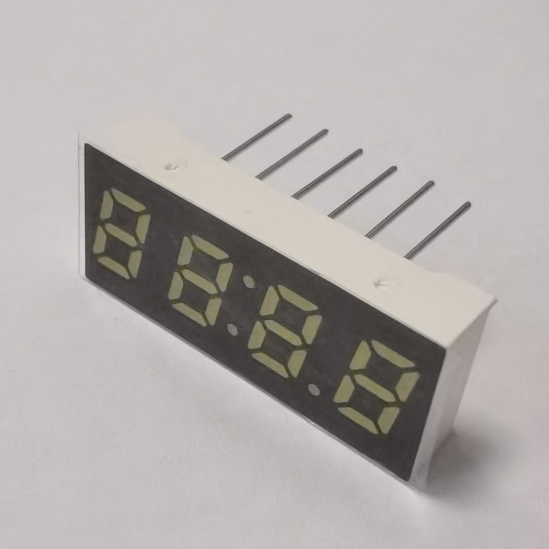 0.25inch 4 Digit 7 Segment LED Clock Display for Home Appliances