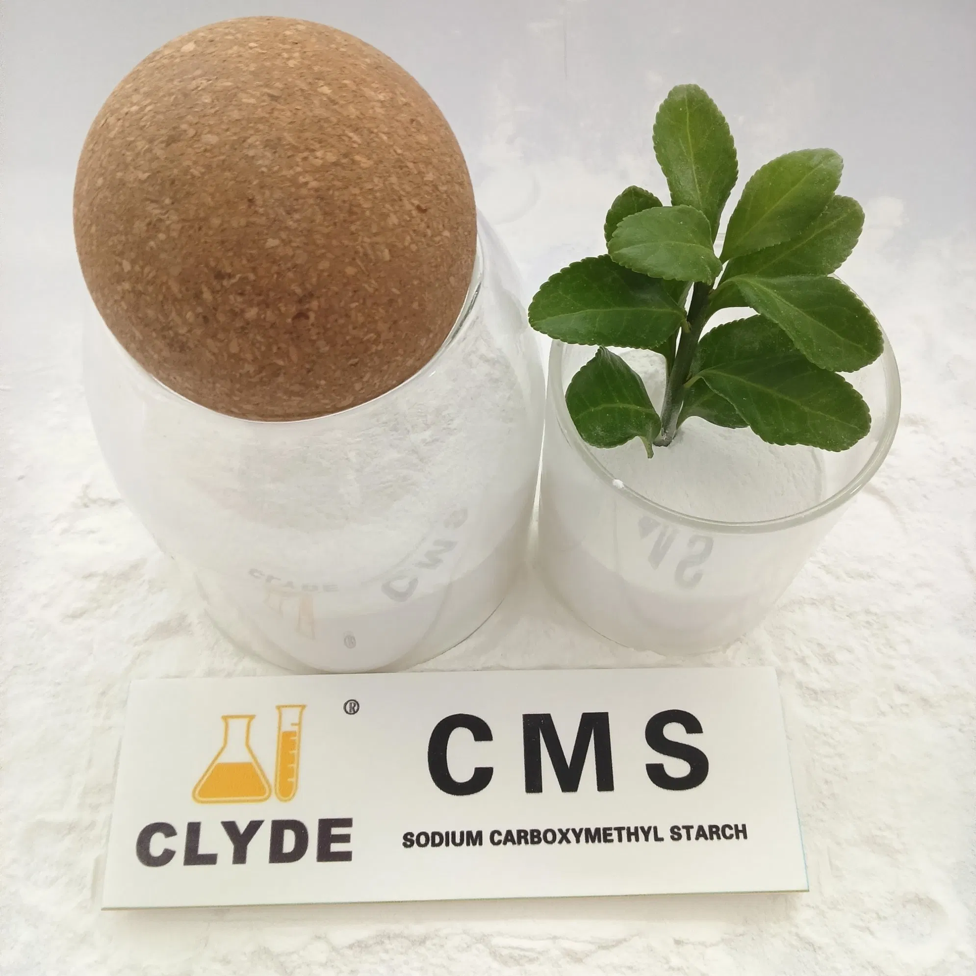 Factory Wholesales Industrial Grade Additive Cement Gypsum Thickening Agent Cms Powder Sodium Carboxymethyl Starch