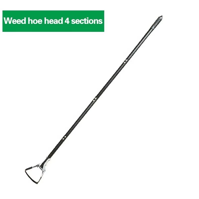 2in1 Manual Garden Hoe with Long Handle Multipurpose Weeder Soil Loosening Tool