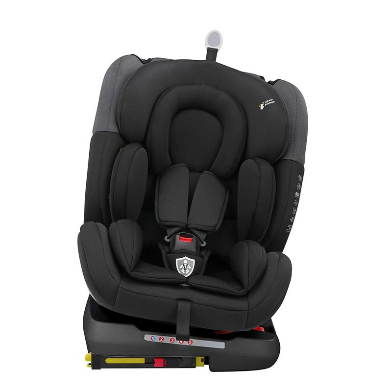 Child Head Support 360 Degree Rotation Safety Portable Isofix Baby Car Seat