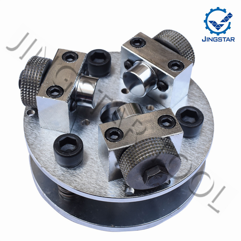 High Quality 120mm*3t*24s Grinding Stone Surface Texture White Bush Hammer Wheel