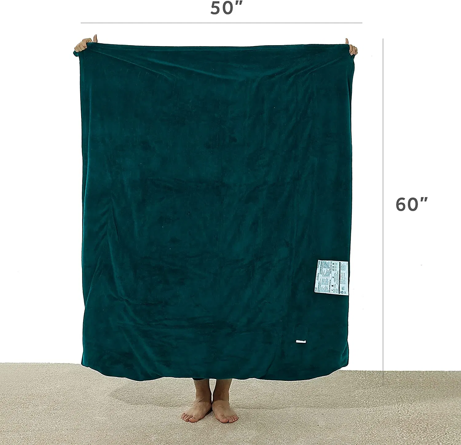 Fleece Electric Heated Blanket with Digital Controller and Memory Function