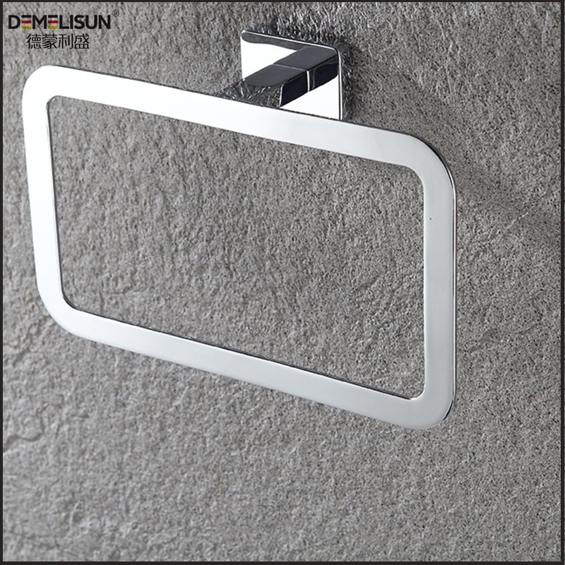 Modern Design Bathroom Fitting Hanging Towel Racks Stainless Steel Towel Ring