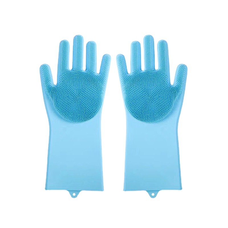 Esun Home Item Reusable Rubber Silicone Gloves for Cleaning