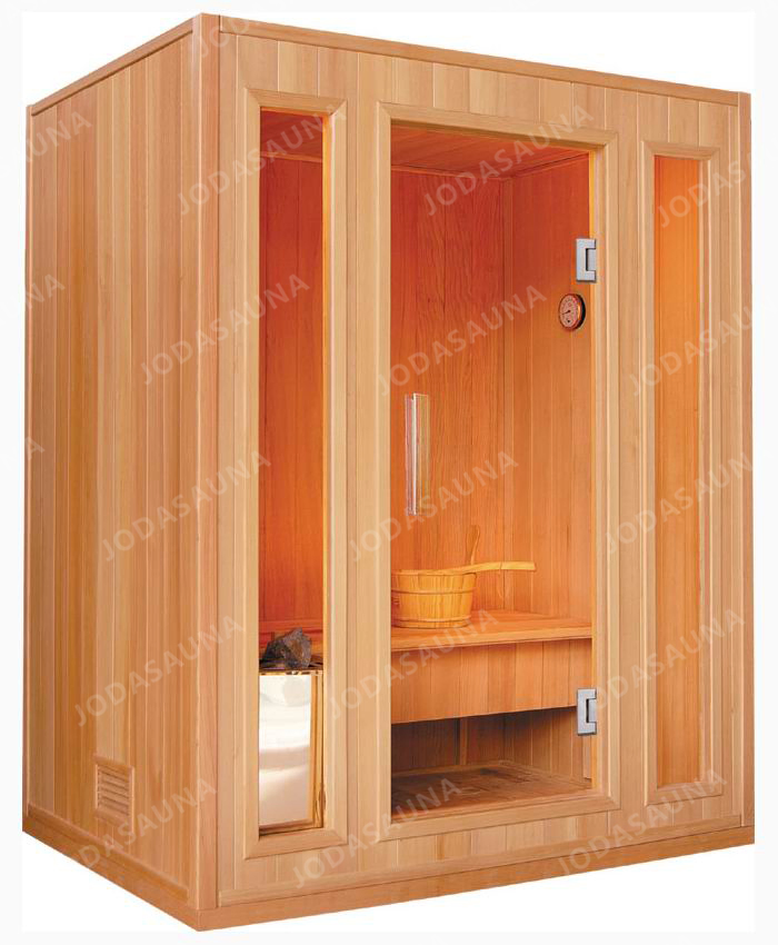 4 People Sauna Room Traditional Steam Finnish Sauna Wet Steam