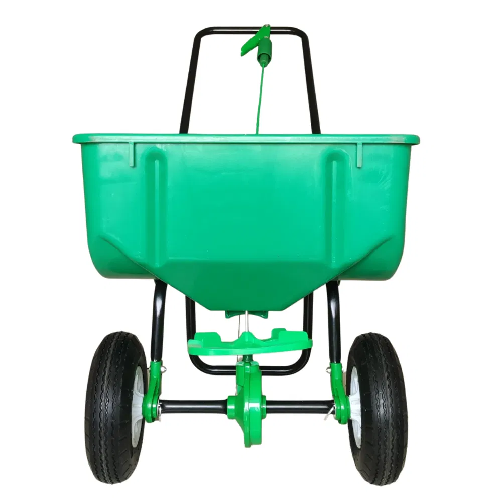 Salt Seeder Manure Compost Broadcast Spreader for Lawn Garden Planter