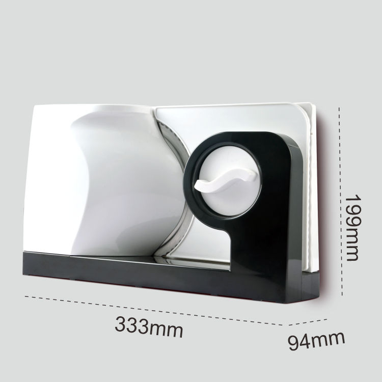 150W DC Motor Foldable Electric Food Slicer, 220V with 170mm Stainless Steel Blade & Safety Guard for Home Kitchen