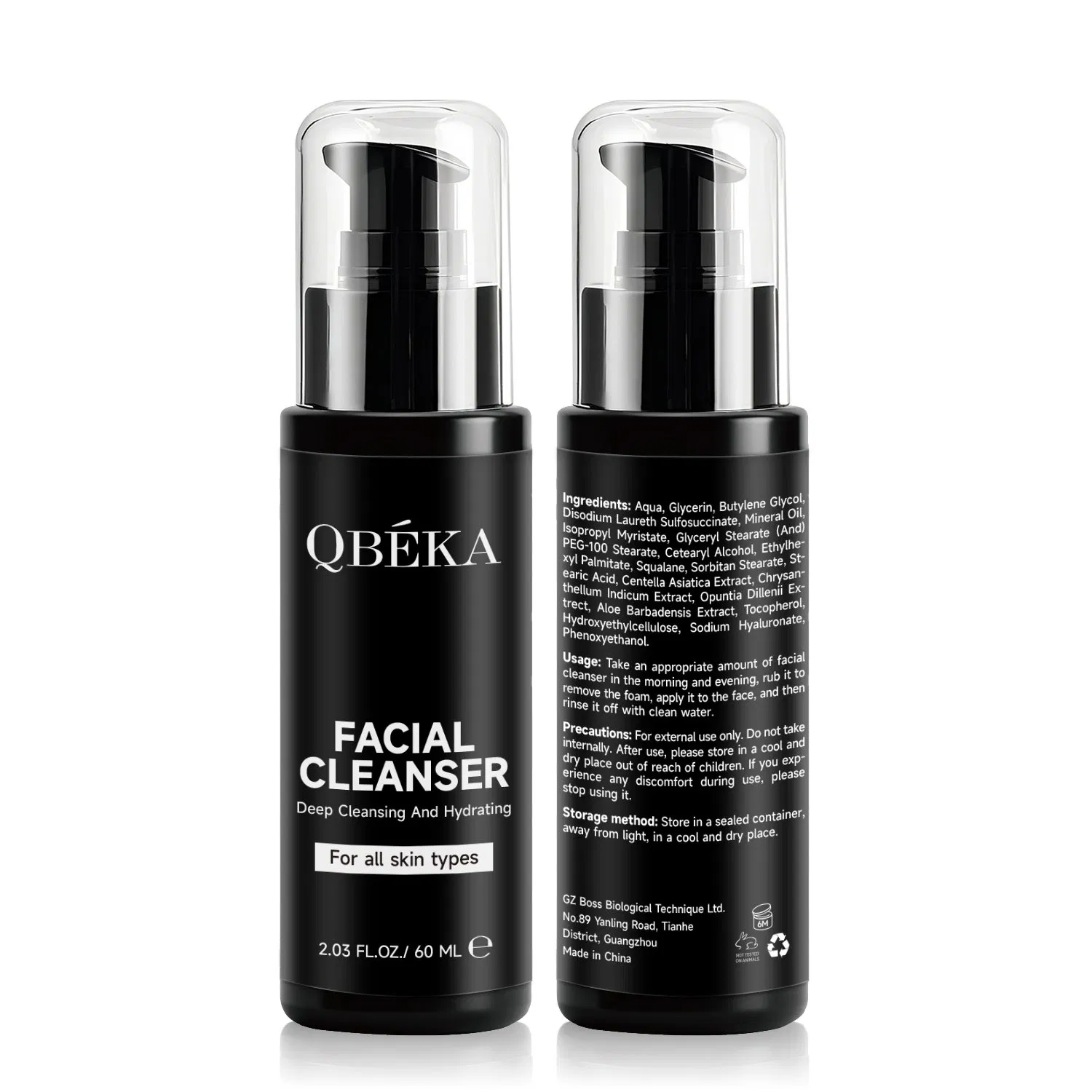 Oil Control & Deep Cleansing, Niacinamide & Salicylic Acid, pH-Balanced Men's Facial Cleanser