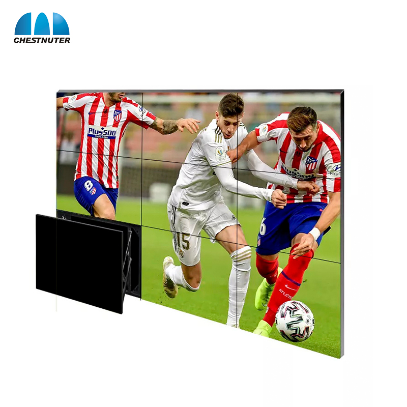 55-дюймовый LCD видеостен с ультраузкой рамкой 0.88 мм