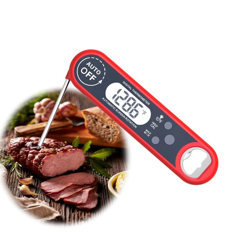 Waterproof Food Thermometer Fast Response Household BBQ Thermometer Digital Meat Thermometer