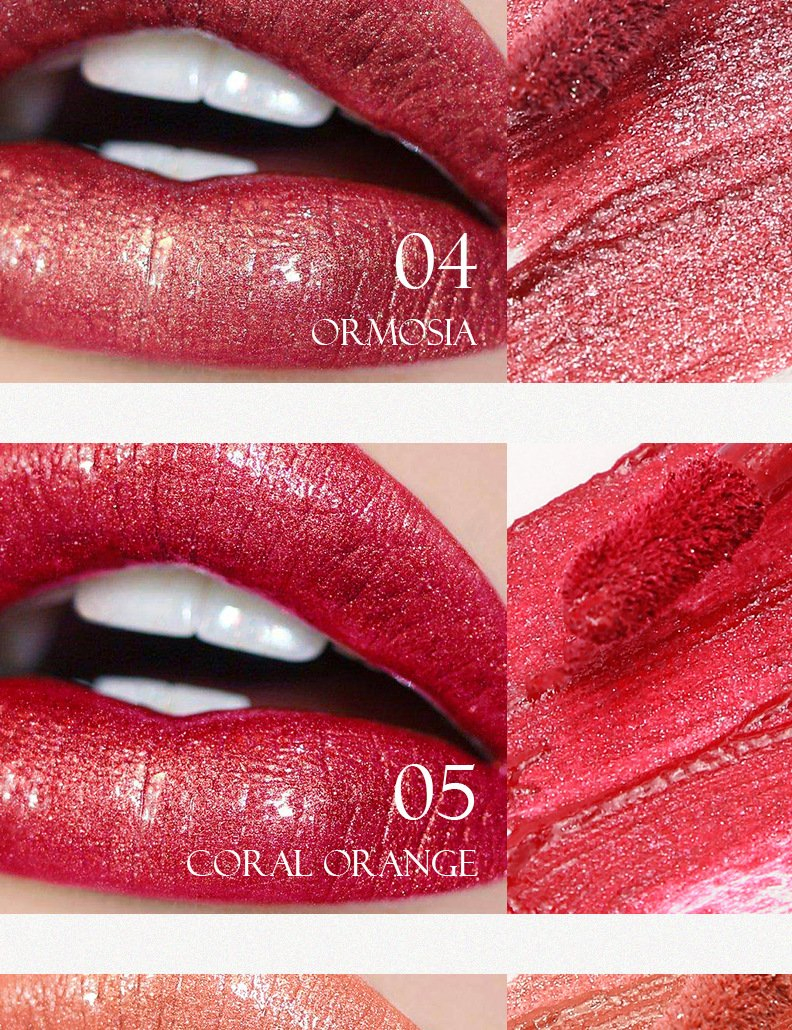 Wholesale Customization Starlight Diamond Professional Shine Metallic Glitter Comfortable Non Sticky Lip Gloss