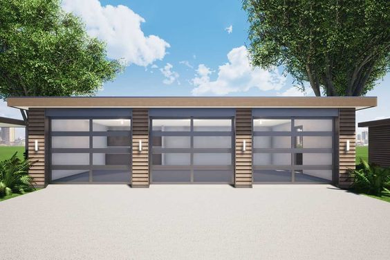 Chinese Manufacture Aluminum Alloy Material Frosted Privacy Glass Modern Sectional Flap Sliding Garage Door for Villa