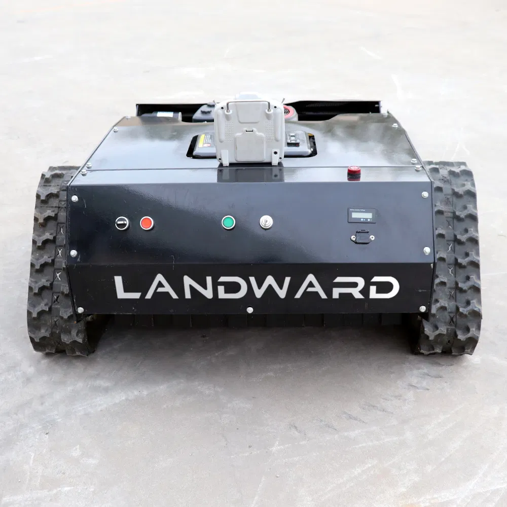 CE Approve High Quality All Terrain Grass Cutting Machine Crawler Mower Agriculture Electric Remote Control Brush Cutter Multifunctional Robot Lawn Mower Sale