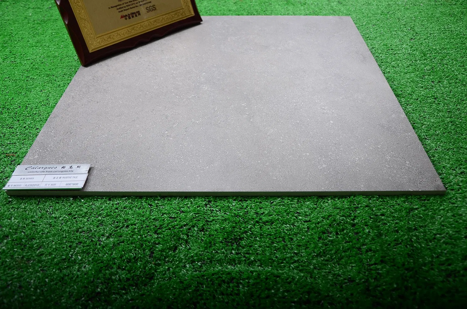 Building Material, Rustic Porcelain Floor Tile Suitable for Decoration of Construction Project (60*60cm RJC62016)