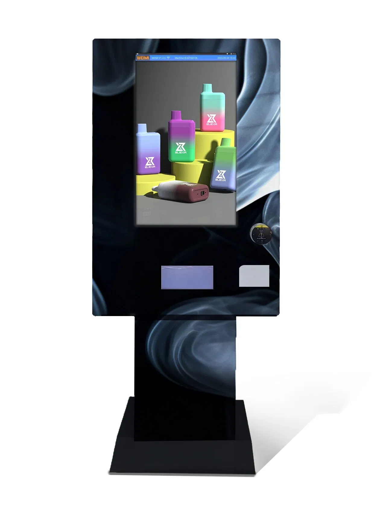 Weimi Innovative Standing Type Vape Vending Machine with Age ID Verification for Age-Restricted Products Electronic Cigarette