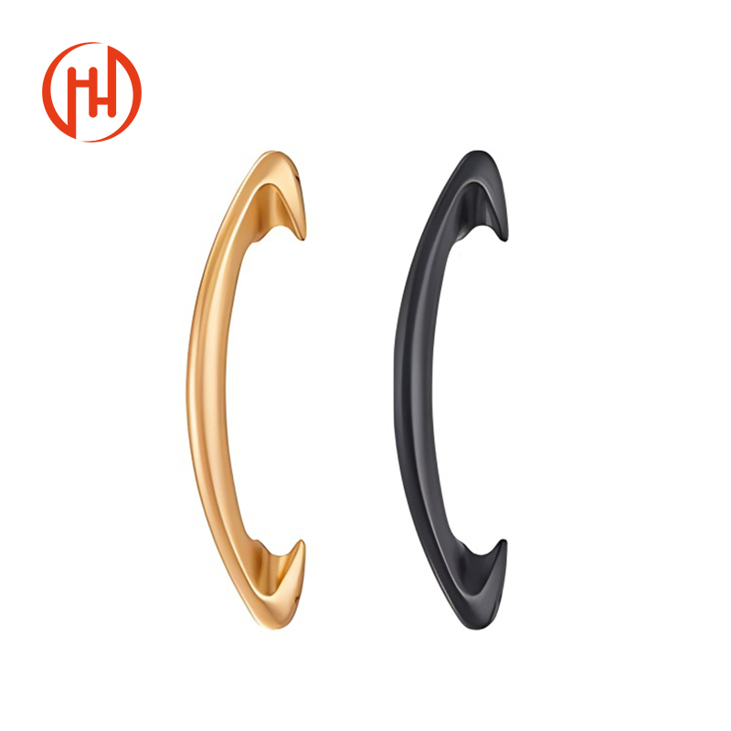 Stainless Steel Door Handle Lever Black Colour