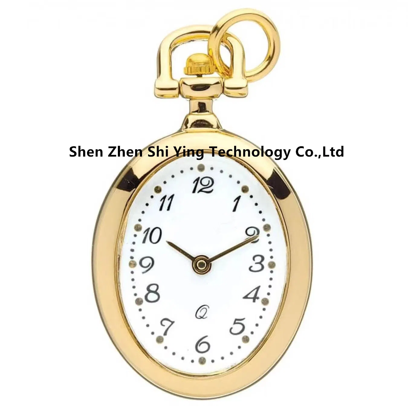 Fashion Oval Shaped Necklace Watch Vintage Ladies Pendant Watches