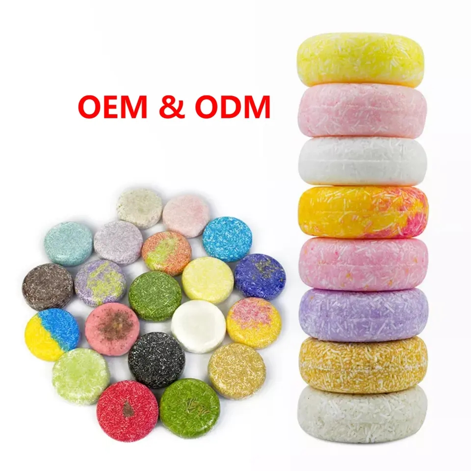 Customized Bar Hair Soap Natural Solid Vegan Shampoo and Conditioner Bar