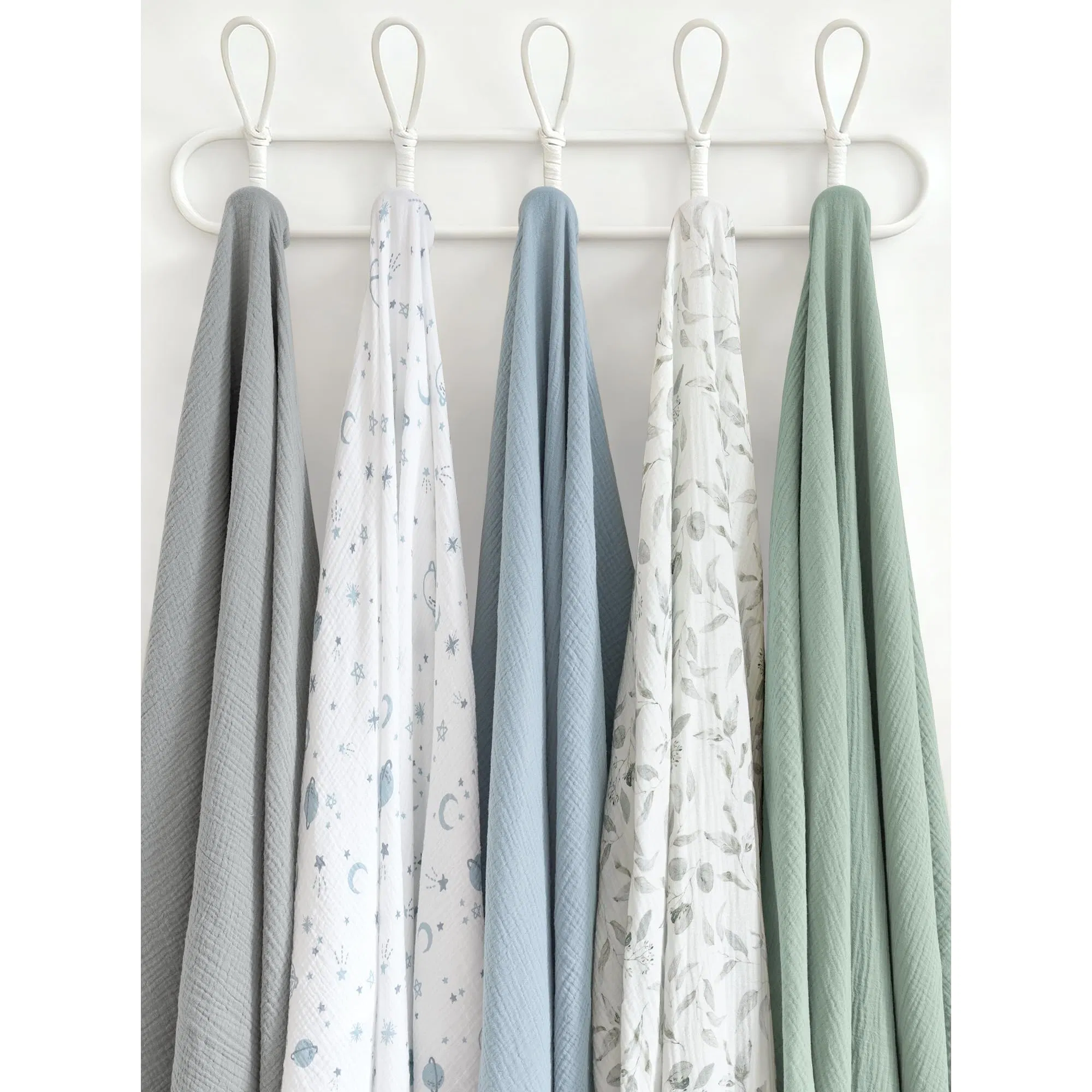 Детское муслиновое одеяло-пеленка с индивидуальным дизайном