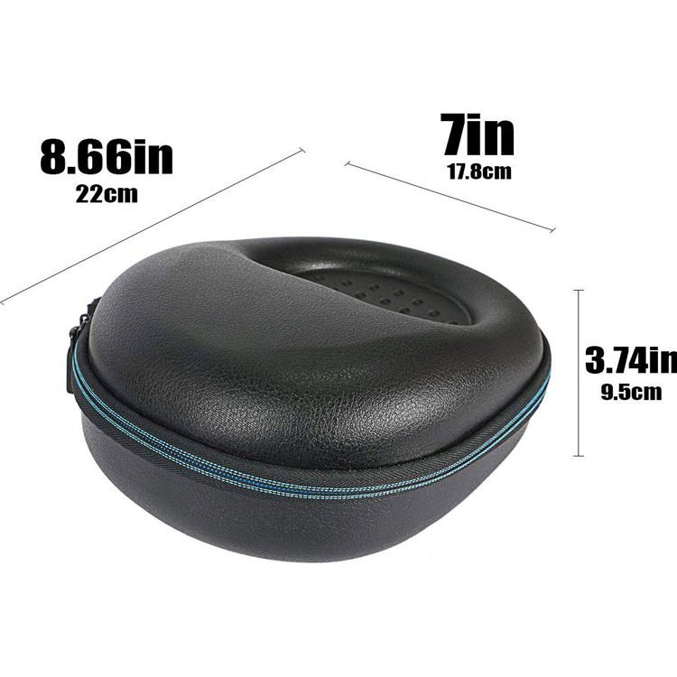 Чехол для наушников EVA, черный, 3D, водонепроницаемый