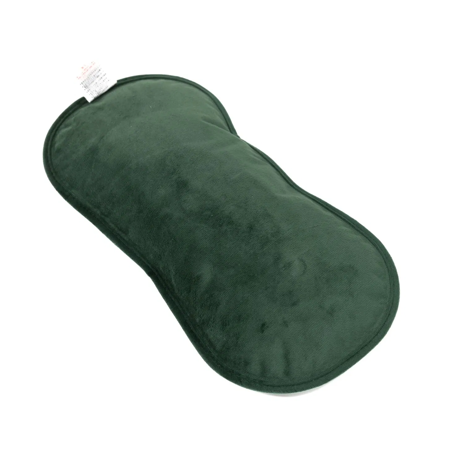 High Quality Green Flannel Explosion-Proof Electric Hot Water Bag with European Plug